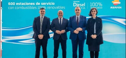 Repsol alcanza 600 estaciones de servicio con combustible 100% renovable en la Península Ibérica